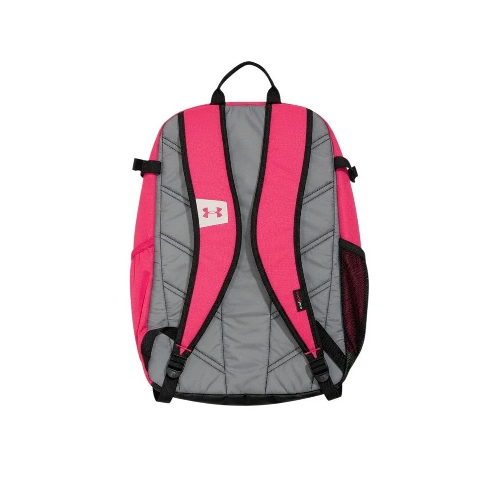 Under Armour Storm Backpack Pink Lime Green HeatGear Athletic Bag - OSFA